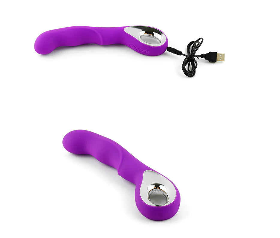 Silicone Rechargeable Women's Vibrator and Massager