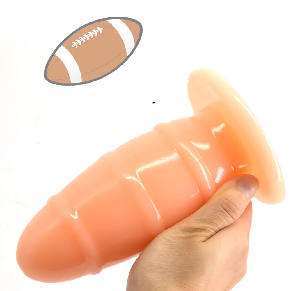 Realistic Suction Cup Anal Plug for Couples and Solo Use