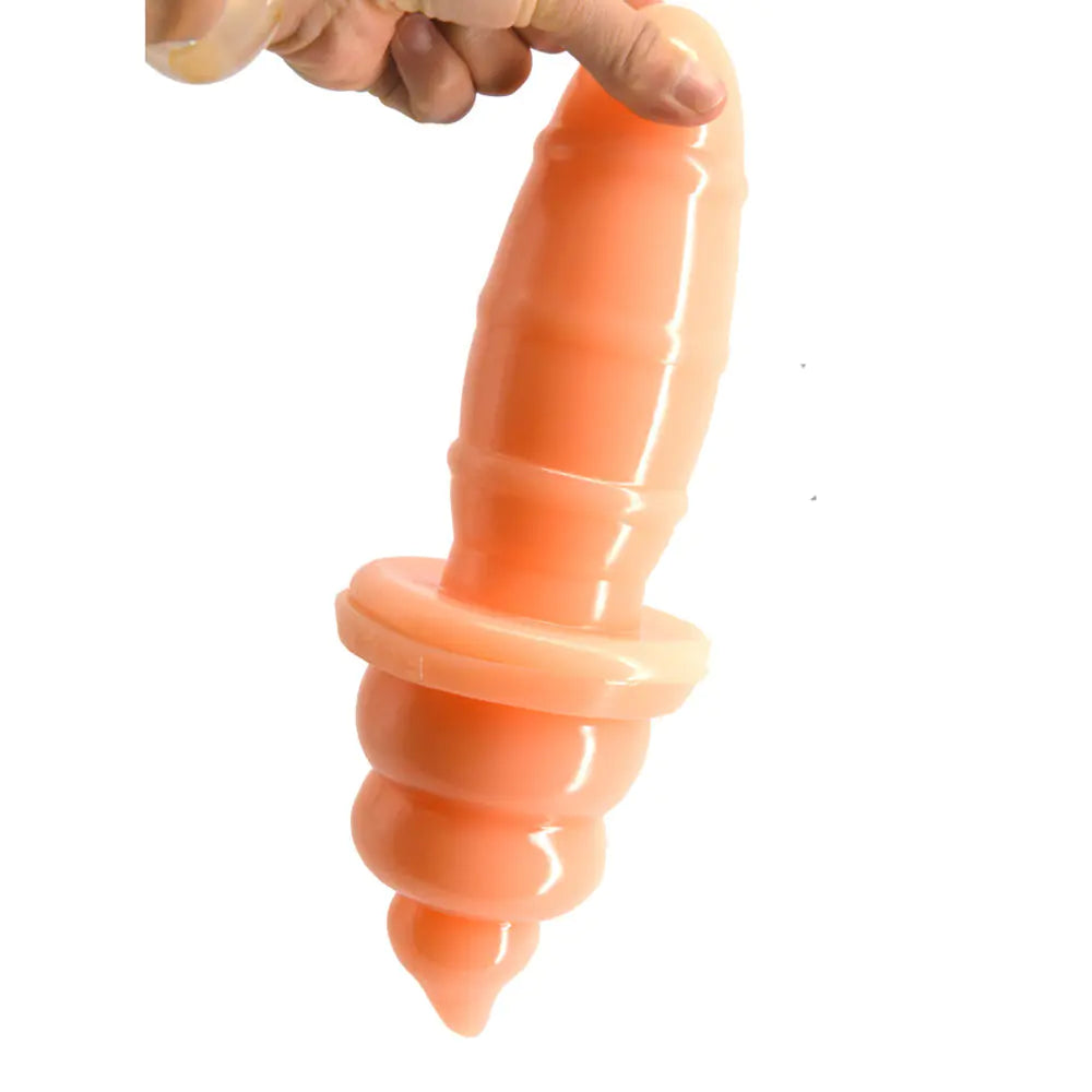 Realistic Suction Cup Anal Plug for Couples and Solo Use